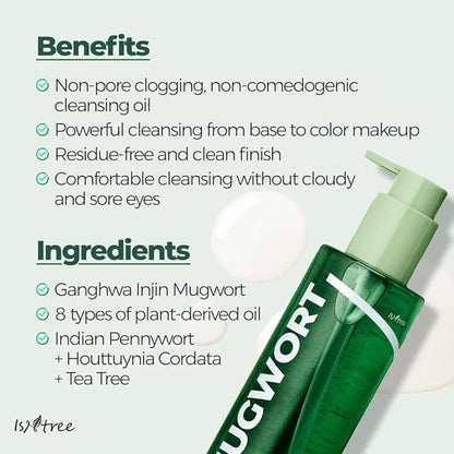 IsNtree Mugwort Calming Deep Cleansing Oil 200ml, 6.76 fl oz