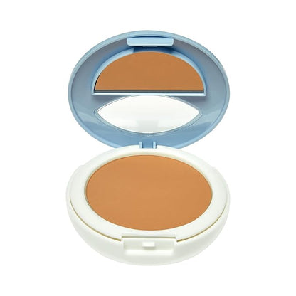 Ruby Kisses No More Blemish Face Powder with Salicylic Acid Korean Makeup Matte Finish Full Coverage Pressed Powder (Chocolate)