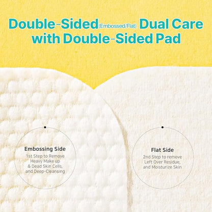 Ariul Stress Relieving Purefull Lip & Eye Remover Pads – Gently Removes Stubborn Makeup, Hydrating & Soothing Formula, Korean Skin Care with Natural Ingredients, 30 Counts x 3 Packs