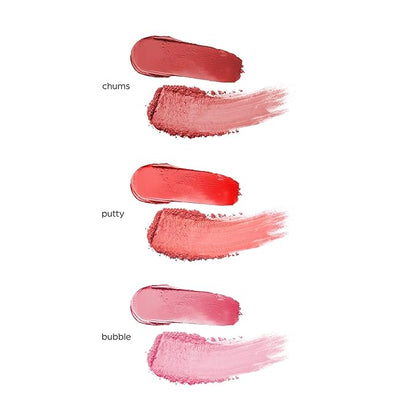 Dewy Hydration Watercolor Blush Duo – liquid blush for cheeks with niacinamide and aloe vera – Korean beauty makeup – Putty (.35 oz)