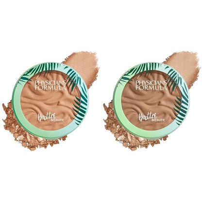 Physicians Formula Murumuru Butter Bronzers, Moisturizing & Nourishing Murumuru Butter, Hypoallergenic & Cruelty-Free Palette, Shimmery Beige