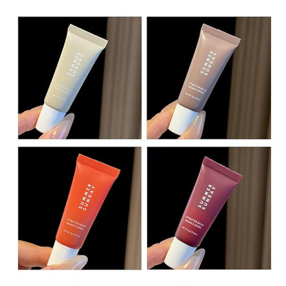 Mini Lip Butter Lip Gloss set, Smooth, Hydrating, Non-Sticky Lip Gloss for Soft and Supple Lips, Perfect for Travel & Gifts (Set A, S)