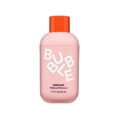 Bubble Skincare Wipe Out Makeup Remover - Hydrating Face & Eye Makeup Remover Enriched with Vitamins & Antioxidants - Fragrance-Free Skin Care Suitable For All Skin Types (50ml)