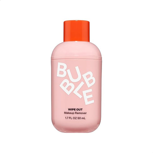 Bubble Skincare Wipe Out Makeup Remover - Hydrating Face & Eye Makeup Remover Enriched with Vitamins & Antioxidants - Fragrance-Free Skin Care Suitable For All Skin Types (50ml)