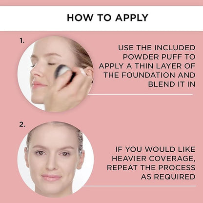 ARTDECO Hydra Mineral Compact Foundation - fresh beige N°70 - Hydrating loose powder compact for a soft matte finish - good coverage without a mask-like effect - refillable - makeup - 0.35 Oz