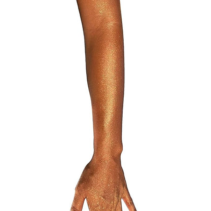 Liquid Illuminator Body Oil Glitter Waterproof 30ml Gold Glotion Highlighter Makeup Face Luminizer Moisturizing Light Shimmering Glow Non-sticky Long-lasting