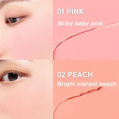 BBIA Last Blush #01 CHERRY BLOSSOM + Ready To Wear Downy Cheek Cream Blush #01 DOWNY PINK Bundle SET