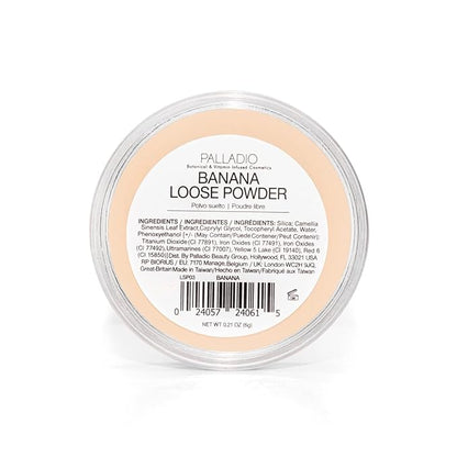 Palladio 4 Ever+Ever Mattifying Loose Setting Powder (Banana Powder)