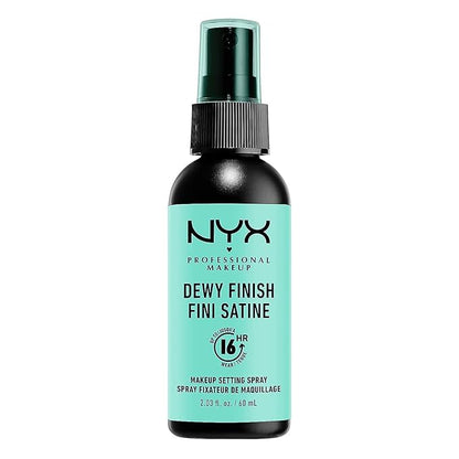 NYX PROFESSIONAL MAKEUP Vegan Smoothing Primer & Dewy Setting Spray for 16HR Makeup Wear
