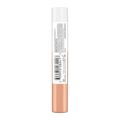 Revlon Glimmer Correcting Concealer, Liquid Under Eye Makeup, Made with Caffeine, Vitamin C, & Stevioside, 101 Peach, 0.3 fl oz
