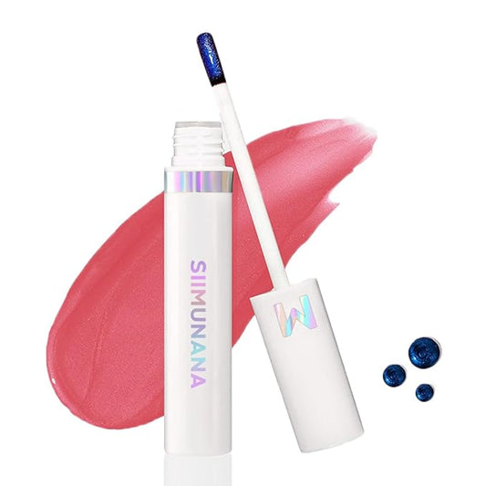 Peel Off Lip Stain,Long Lasting, Waterproof Nude Lip Tint,Transfer Proof Nude Lip Tint, ip stain peel off Non-Stick Cup for All Skin Types, Create A Natural Lip Color 06# coolrose
