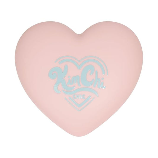 KimChi Chic Spinning Hearts Love Eyeshadow & Pigment Palette - 12 Shades for Soft Glam to Bold Looks, Long Lasting, Blendable, Cruelty Free, Lifetime Partner 0.3oz