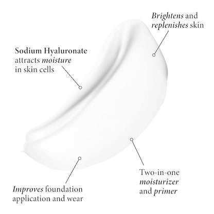 LAURA GELLER NEW YORK Face the Day Kit - Balance-n-Brighten Foundation, Sand + Spackle Skin Perfecting Primer, Hydrate + Airbrush Round Kabuki Brush (Pack of 3)