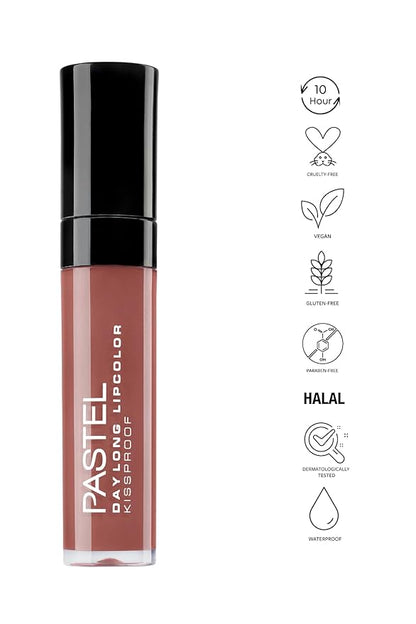 Daylong 45 Ink Liquid Lipstick, Long-lasting Matte Finish Liquid Lip Makeup, Highly Pigmented Color, Exhilarator