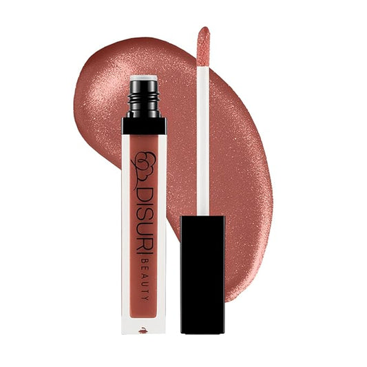 Shimmer Lip Gloss - Non-Sticky Girls Gloss - Long Lasting High Shine - 0.7 FL Oz Gloss for Girls & Women - Cruelty Free - (Love of My Life: S5)