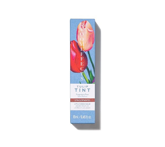 Bloomeffects - Natural Tulip Tint Lip + Cheek Balm | Cruelty-Free, Non-Toxic, Clean Beauty (Stroopwafel)