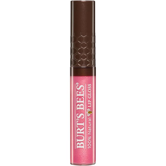 Burt's Bees 100% Natural Moisturizing Lip Gloss, Rosy Dawn - 1 Tube