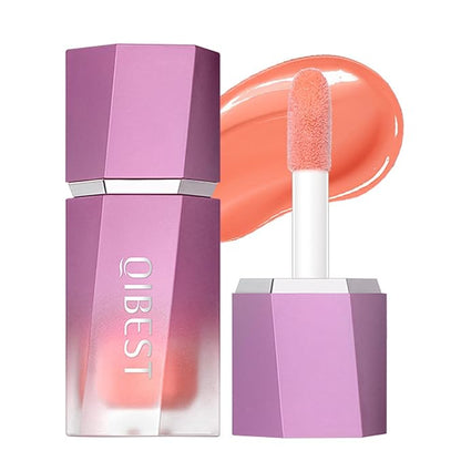 Matte Dewy Liquid Blush, Silky Smooth Cream Soft Blush Stick Natural Matte Finish, Long-Lasting Waterproof and Sweat proof Blush Stick Makeup for Cheek Lip eye, Cruelty-free,01 Pink