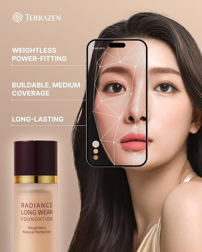 Velvet Makeup Foundation 30ml, Light Beige for Fair to Light Skin - Korean Skincare & Makeup, Long Lasting Base with Natural Matte Finish, Weightless Texture, Skin-Enhancing (Light Beige)