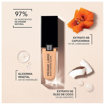 Givenchy Prisme Libre Skin-Caring Glow Foundation - 5-N345 for Women - 1 oz Foundation