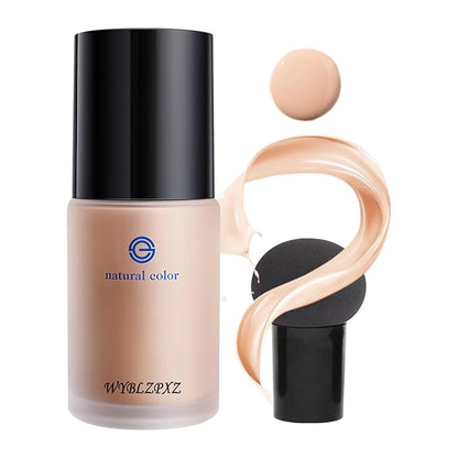 Mushroom Head Air Cushion CC Cream BB Cream Cushion Foundation Moisturizing Full Coverage Foundation Concealer Lasting Foundation Makeup Tone Makeup Base Primer（Natural）A