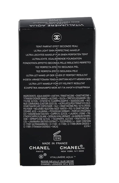 Vitalumiere Aqua Ultra-Light Skin Perfecting Makeup by Chanel 70 Beige SPF15 30ml