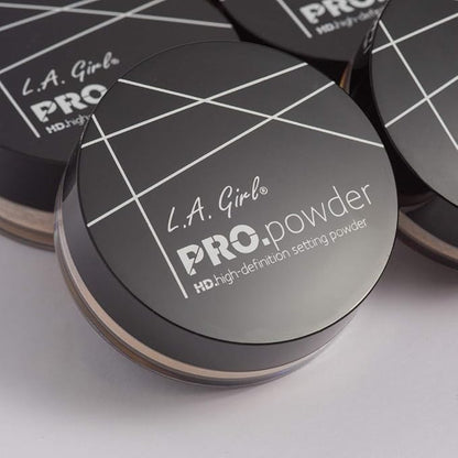 L.A. GIRL HD PRO Setting Powder - Banana Yellow (Pack of 2)