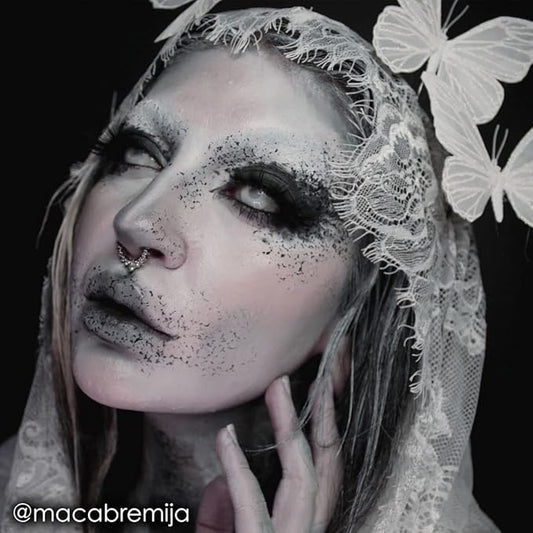 Mehron Makeup CreamBlend Stick | Face Paint, Body Paint, & Foundation Cream Makeup | Perfect for Halloween .75 oz (21 g) (Butterfly Ivory)