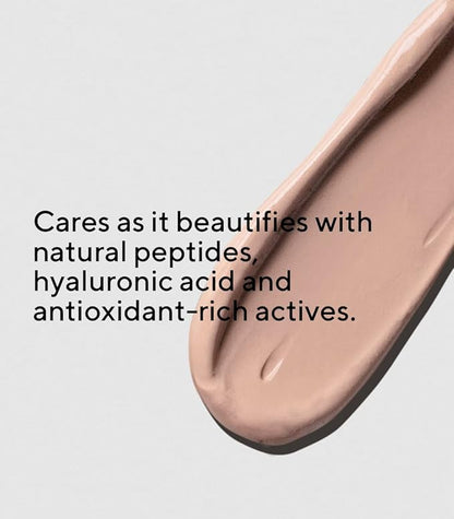 MÁDARA Organic Skincare |SKINONYM Semi-Matte Peptide Foundation, #30 ROSE IVORY, 30ml – Boosted by collagen-supporting peptides, Semi-matte finish, Adapts to the skin's texture, Ecocert certified.