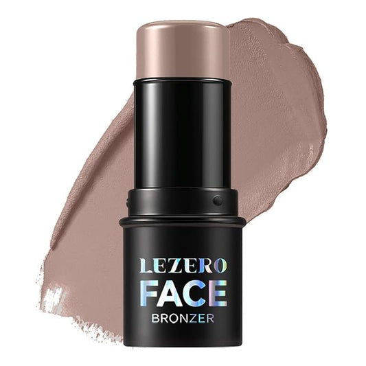 Cream Bronzer Stick, Multi-use Contour Stick for Face Shaping, Matte Finish Beauty Wand for Sculpt the Face, Easy to Apply, Longwear, Waterproof, Buildable and Blendable Color (#23, 1PC)