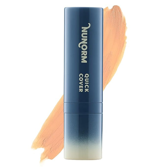 Quick Cover Stick | Lightweight Foundation + Concealer For Men's Skin | Face + Body | 17 Shades | Instantly Covers Blemishes | Natural Matte Finish | Cruelty-Free + Vegan | Portable (Pecan)