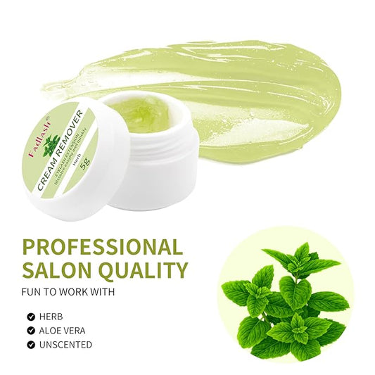 Herb Professional Lash Extension Remover Cream Mild Eyelash Glue Remover for Lash Extensions Fast Dissolution - Original 5g