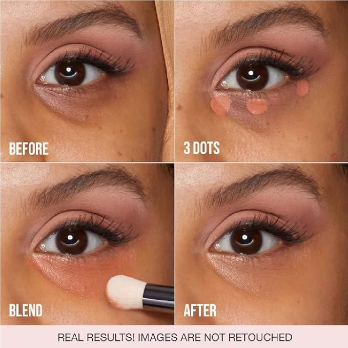 H.U.D.A BEAUTY #FAUXFILTER Under Eye Color Corrector 0.3 oz / 9 mL (Mango, 0.3 oz / 9 ml) + Bonus Acne Patch (36 Pieces)