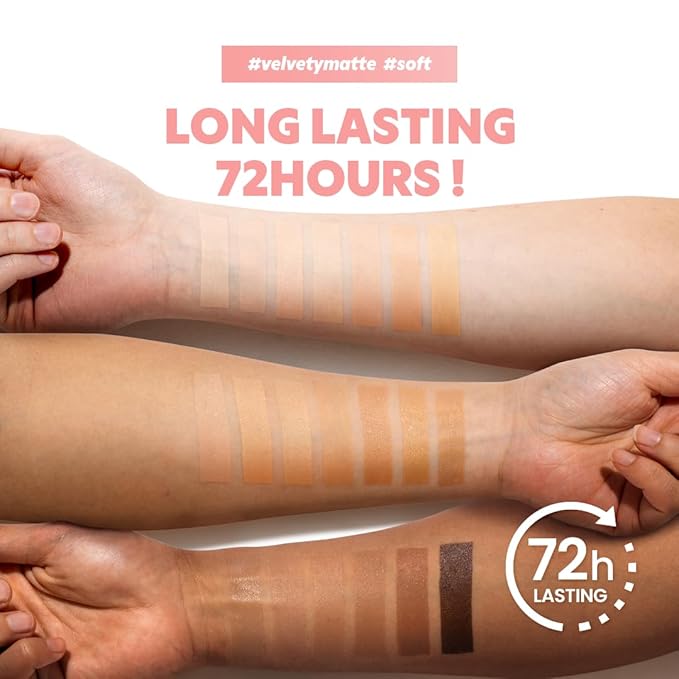 TIRTIR Mask Fit All Cover Pink Cushion Foundation | High coverage, Velvety Matte Finish, Lightweight, Flawless, Corrects Redness, Korean Cushion (#21C Cool Ivory, Full Size, 0.63 Fl Oz)