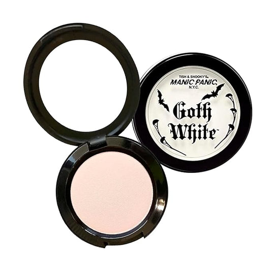 MANIC PANIC Coffin Dust Translucent Setting Powder Bundle with Goth White Foundation