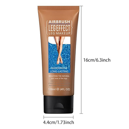 Leg Makeup Waterproof, Smooth Legs, Fade the Skin Color of Legs, Effectively Cover the Scars of Legs and Body, Long-Term Body Foundation Make-up