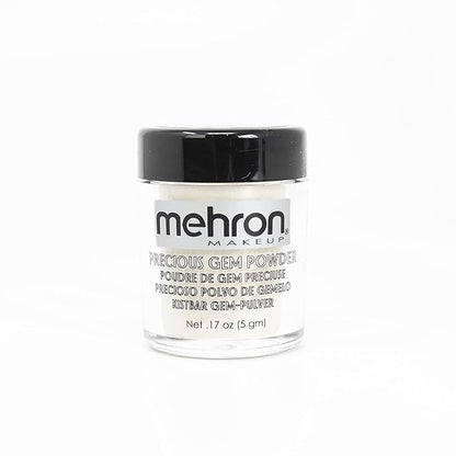 Mehron Makeup Precious Gem Loose Pigment Shimmering Eye Powder (.17 oz) (Diamond)