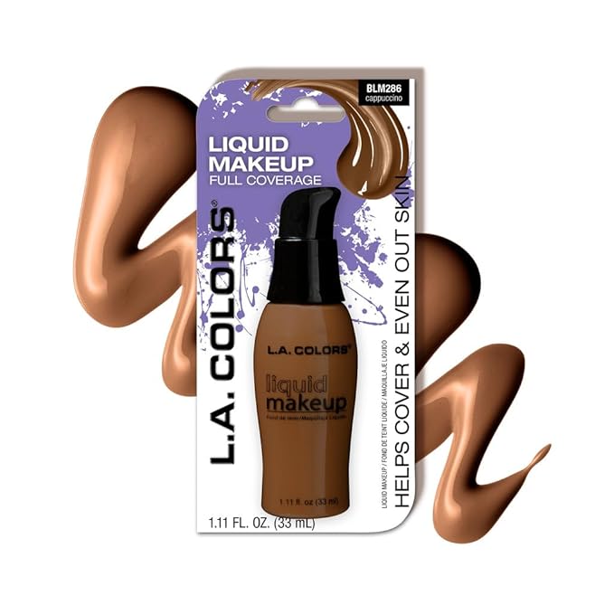L.A. COLORS Liquid Makeup, Cappuccino CLM286A