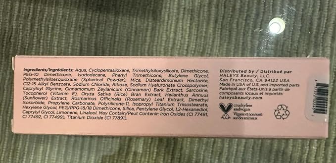 HALEYS Re-form Luminous Skin Foundation, VEGAN + CRUELTY-FREE, Blurs, Conceals, Blendable, Buildable Med-to-Full Coverage, Weightless, Oil-free, All-Day Wear, Hyaluronic Acid, All skin types (2.5)