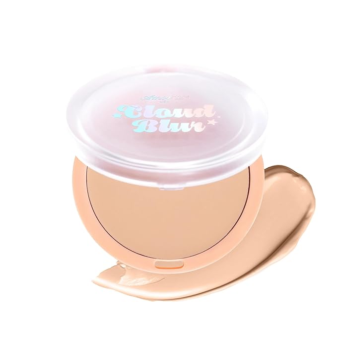 Beauty Amorus Cloud Blur Matte Balm Foundation, Full Coverage, Creamy Smooth Made in Korea, K-Beauty, Even Buildable Texture, Patch Free, Easy to Blend (Almond, 0.3 oz)