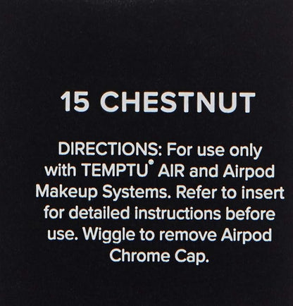 TEMPTU Perfect Canvas Airbrush Foundation Airpod: Anti-Aging Long-Wear Makeup, Buildable Coverage Semi-Matte, Natural Finish