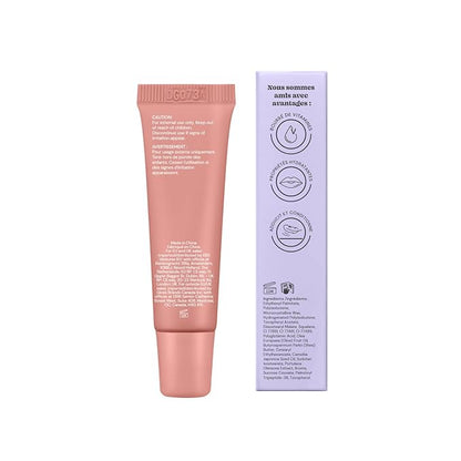 Glossmetics Vanilla Latte Lip Glaze - Overnight Lip Mask for Dry Lips. Fruit Butter Lip Mask, Hydrating and Moisturizing Lip Balm for Soft, Smooth Lips. Vanilla Latte, 10ml