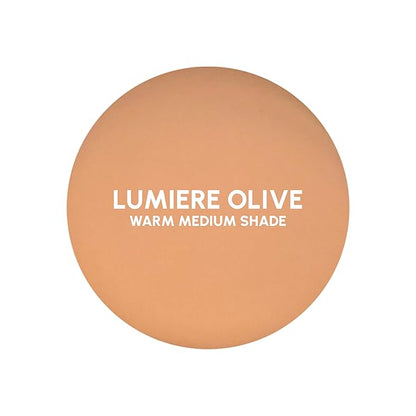 PRIMROSE PICTURE PERFECT FOUNDATION, Medium to Full Coverage with Flawless Finish, Paraben Free, Cruelty Free, Made in the USA. 0.42 oz/12 g (Lumiere Olive)