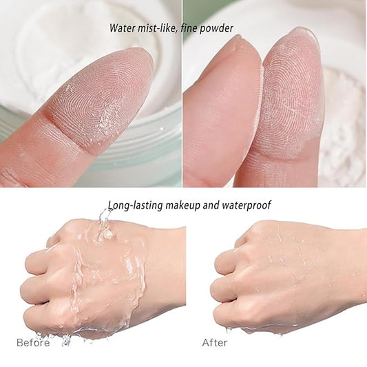 Allaura Beauty Blurring Powder, Blurring Setting Powder By Allaura, Allaura Beauty Pink Setting Powder, Pink Blurring Powder For All Skin Tones (03#, One Size)