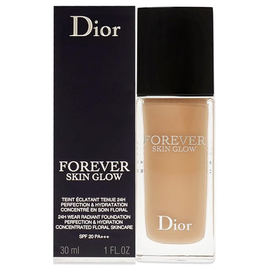 Christian Dior Dior Forever Skin Glow Foundation SPF 20-3WP Warm Peach Glow Foundation Women 1 oz