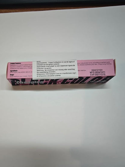 viola house Black Liquid Blush,Moisturising Color Changing Black Blush,Water-Based Ph Color Changing Blush,Multi-Purpose Liquid Blush Oil For Cheeks,Eyes and Lips 6ml/0.21oz ﻿