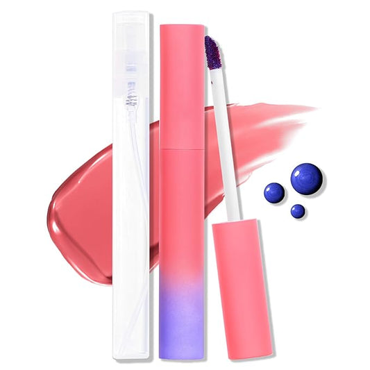 Erinde Peel Off Lip Tint Masque - Matte Finish Highly Pigmented Lip Stain, Waterproof & Transfer Proof, 02 Rose