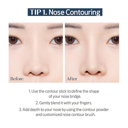 ETUDE Reborn Maker Contour Stick #Warm Shading | Naturally Sculpt & Define | Creamy Formula for Seamless Blending | Multi-purpose Contour Stick | Korean Makeup, Kbeauty, Perfect for Gift