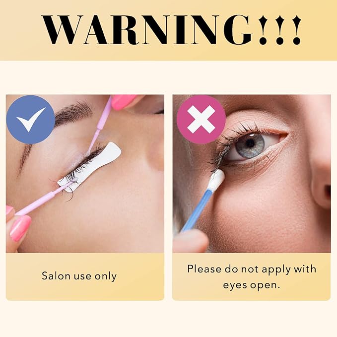 Eyelash Extension Remover 15g - 1Min Fast Dissolve No Damage to Natural Lash - Professional Adhesive Remover Supplies (Original)