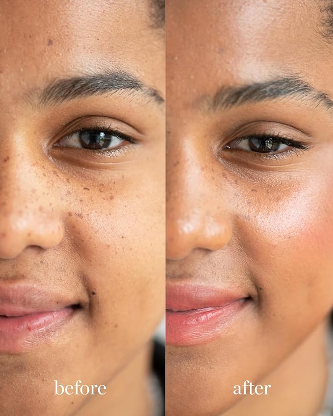 Ere Perez - Natural Oat Milk Liquid Foundation | Breathable, Buildable, Med-Full Coverage, Dewy | Peach Extract, Vitamin E | Vegan, Cruelty-Free, Clean Beauty (Brew | golden neutral, 1 fl oz | 30 ml)